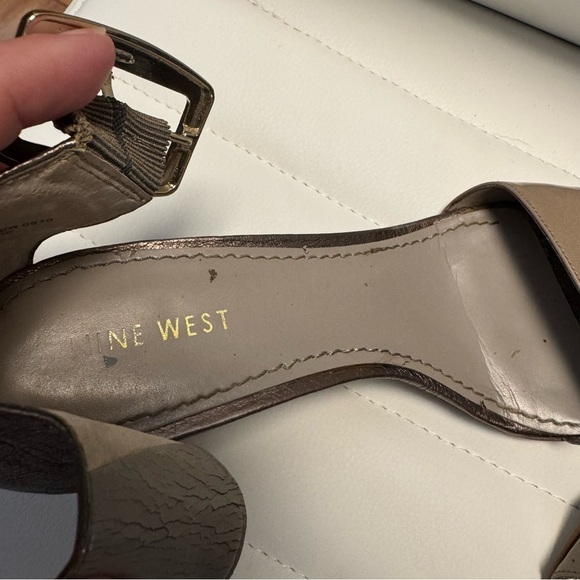 Nine West Elegant Brown Women's Sandals. Size 7.5 - Picture 4 of 10